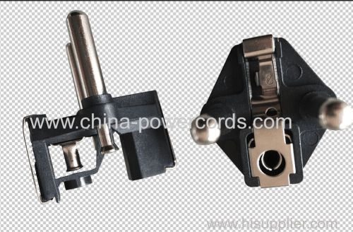 Two-pin plug insert 16A 250V