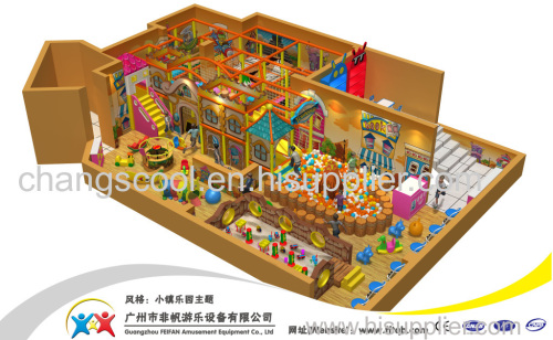 Indoor Soft Set Playground For Kindergarten