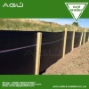 PP Black Woven Polypropylene Weed Control /Fabric silt fence