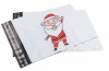 Christmas custom your logo white mailing bags from TOP2 factory