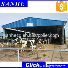 steel structure dairy farm shed / steel structure cow dairy farm