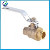 Lockable full flow flat lever best quality brass ball valve handles