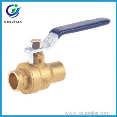 Trade assurance after-sales service water brass ball cock valve