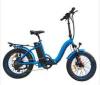 20*4.0 folding lady 48v500w samsung fat tire electric bike