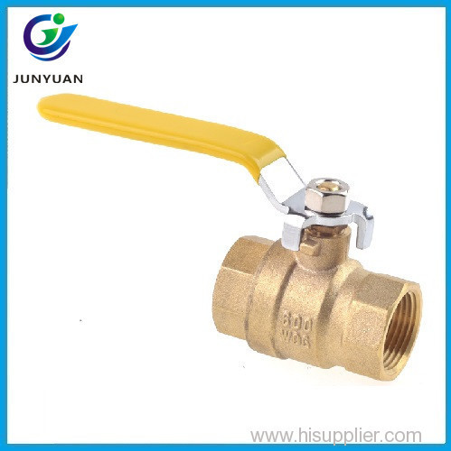 Various models water medium pressure brass spring return ball valve