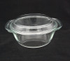 High borosilicate glass casserole