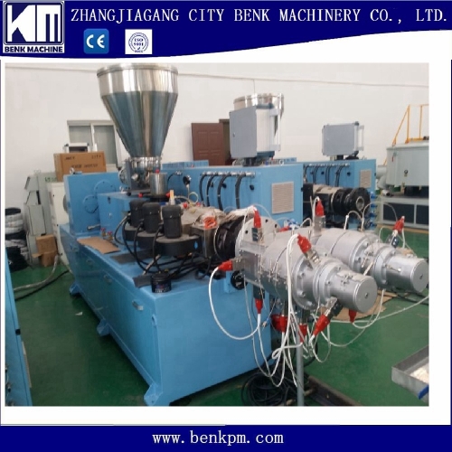 plastic pvc pipe production extrusion line