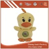 Alarm Clock Chicken Toy 100% PP Cotton Fabric Pattern Printing