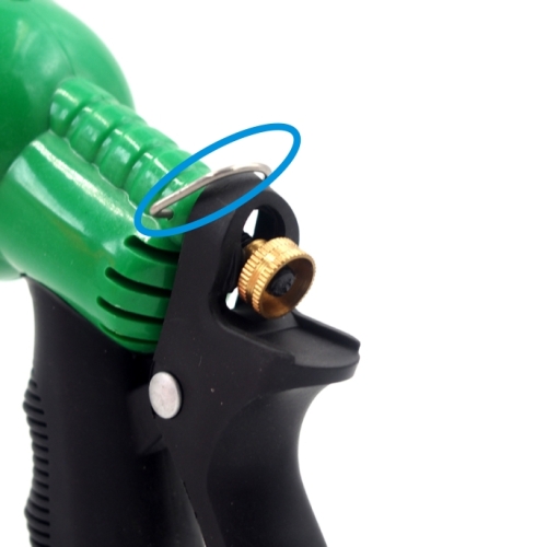 Plastic 6-pattern garden spray nozzle