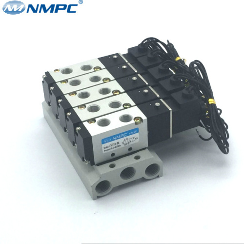 1/8 normally closed mini 12v air solenoid valve manifold