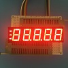 Common Anode 0.56&quot; 5 digit 7 segment led display super red for digital indicator