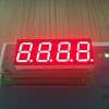 Super Red 0.56&quot; 4 digit 7 segment led display common cathode for instrument panel