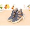 Children round toe ankle casual shoes
