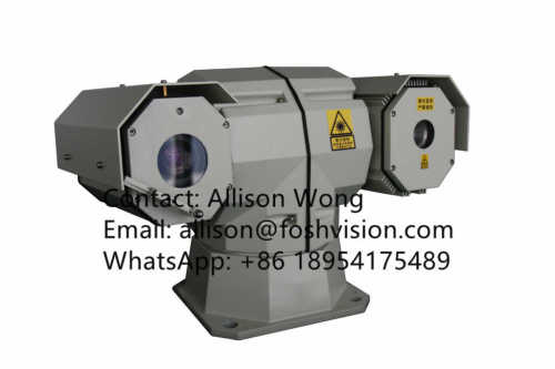Infrared laser night vision camera for vehicle