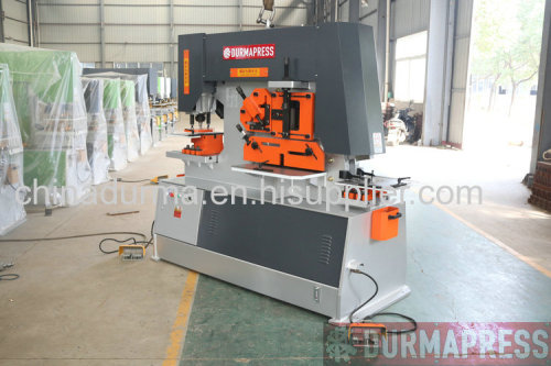 120Ton Hydraulic Sheet Metal Steel Ironworker Shearing and Punching Machine