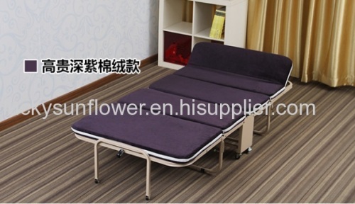 Office and hotel extra folding foam bed