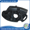 Custom made black e-coated adc-12 die casting parts