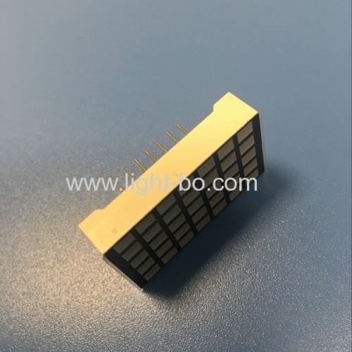 Ultra amber 5*7 square dot matrix LED display 3mm for elevator control panel