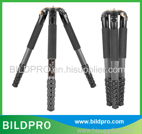 BILDPRO High Quality 32mm Carbon Fiber Video Tripod Heavy Load Photography Stand