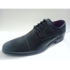 Men business shoes with laser elements