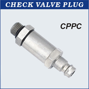 Check valve plug