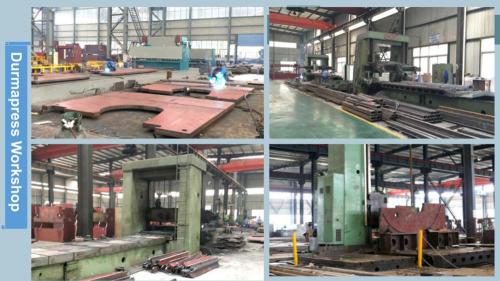 16*3200  hydraulic CNC guillotine metal shearing machine E21S