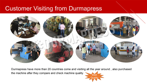 DURMAPRESS Brand CNC sheet metal cutting hydraulic shearing machine