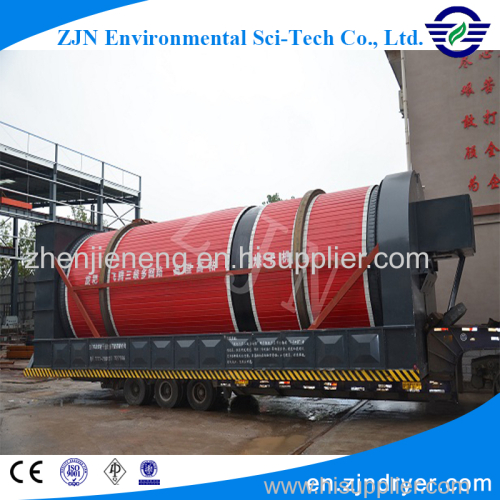 Rotary drum dryer for various sludge drying project
