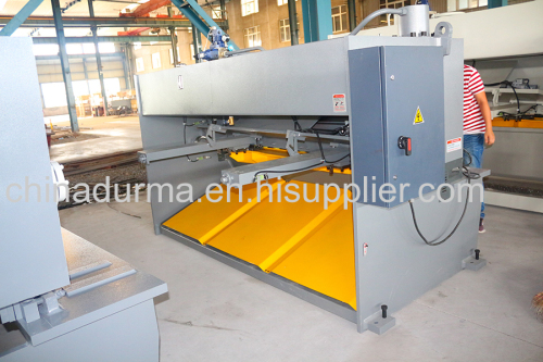 8*2500 Metal steel Hydraulic guillotine Shearing Machine for iron aluminum cutting
