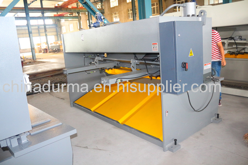 metal guillotine shearing machinery