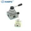 manual air valve pneumatic ceramics 4 Way big flow rate