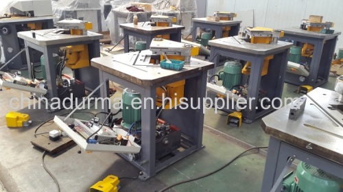 Hydraulic plate angle cutter notching machine (QX28Y-4X200)