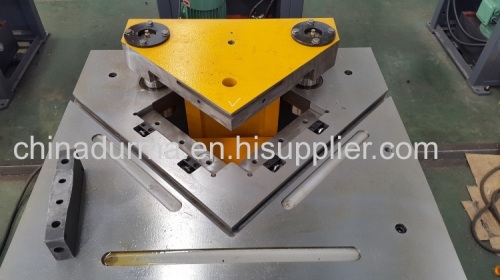 Angle Cutter Hydraulic Cutting Corner Notching Machine For Cooking Utensils Manufacture Sheet Metal