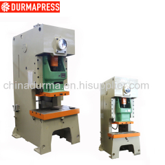 JH21 45T sheet metal pneumatic power press machine with PLC system