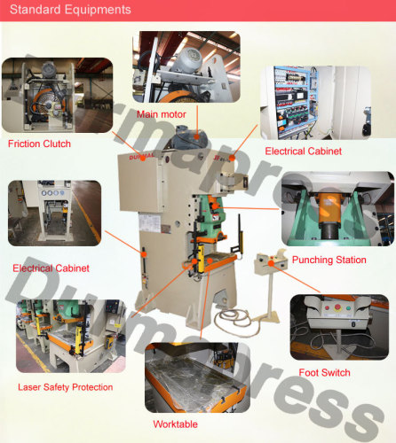 sheet metal deep drawing machine 80T pneumatic power press