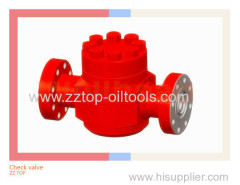 Wellhead API 6A Swing Check Valve 2 1/16 x 10000psi