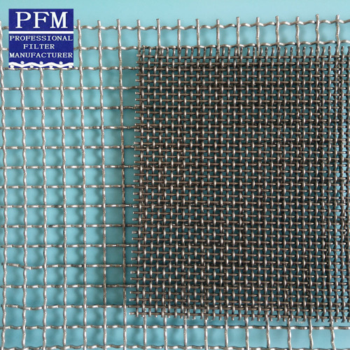 316L stainless steel crimped wire meshes