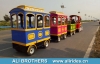 18 Persons Shopping Mall Electric Trackless Train for Sale