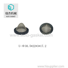 Jiajie rubber&plastic wrapping filter mesh gasket