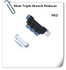 Male Triple Branch Reducer