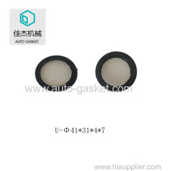 rubber filter mesh gasket on water cleaning machine