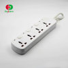 250v 4 way universal power strip with individual switches for furniture