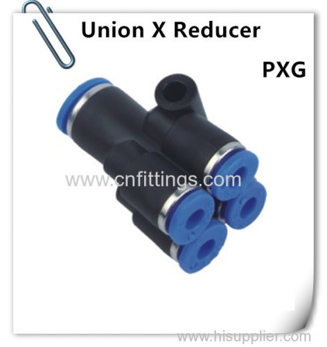 Pneumatic fitting Union X