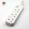 UK 3 outlet surge protection overload protection extension power strip