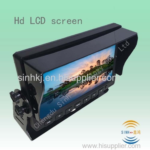 12V 24V night vision Truck wireless rear view camera Trailer reversing camera system 7in LCD monitor