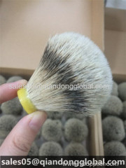 3 Band Silvertip Badger Knot