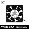 92mm 9225 AC 220V Computer PC Case Cooling Fan Square/Round Frame Waterproof Motor Fan