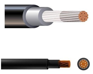 35.00 mm2 DC 1000/1800V single core PV cable solar cable for photovoltaic power systems with TUV 2pfg 1169 Approved.