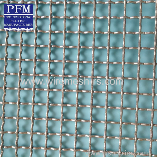 2mm Stainless Crimped Wire Mesh