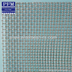 10mm stainless steel square crimped mesh